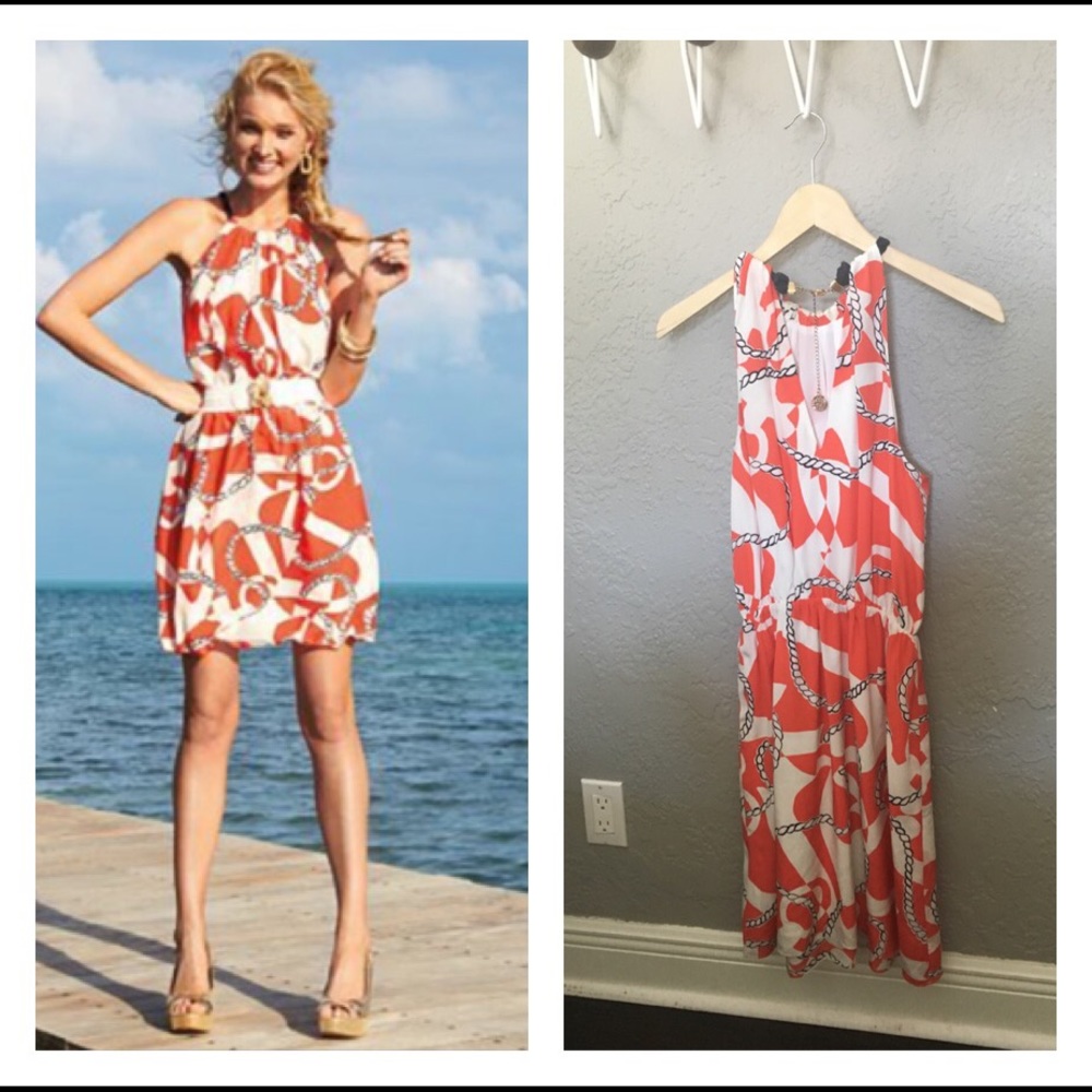 Lily Pulitzer Nautical Dress size  L